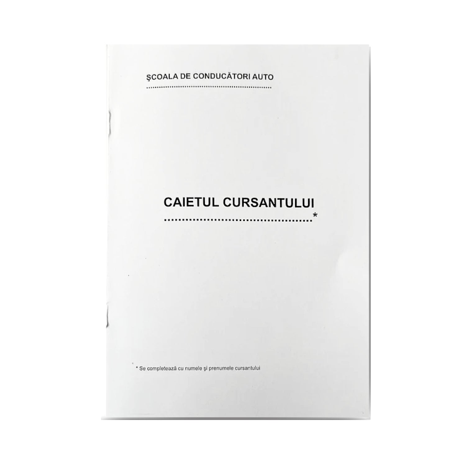 Caietul cursantului set 10 bucati