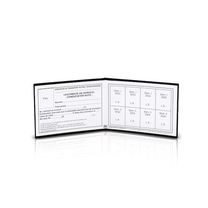 Legitimatie conducator auto 5 bucati