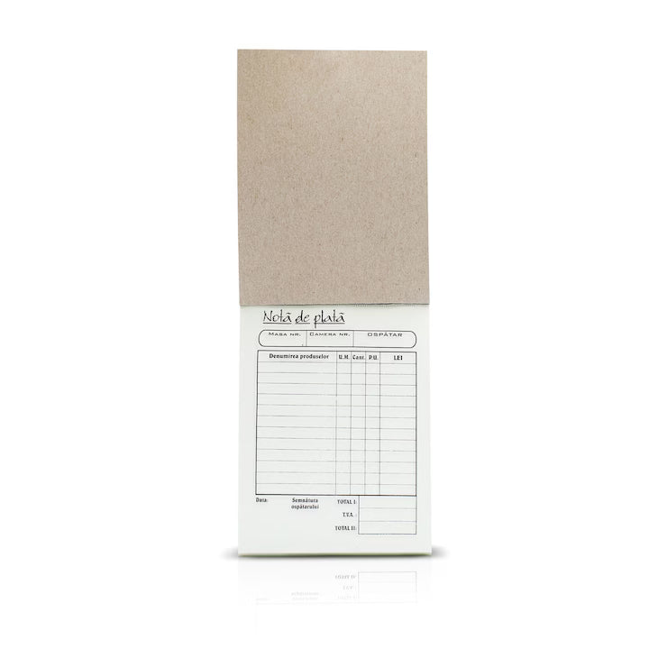 Nota de plata autocopiativ