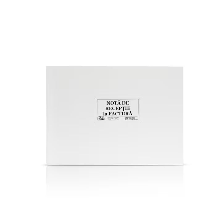 Nota de receptie la factura autocopiativ