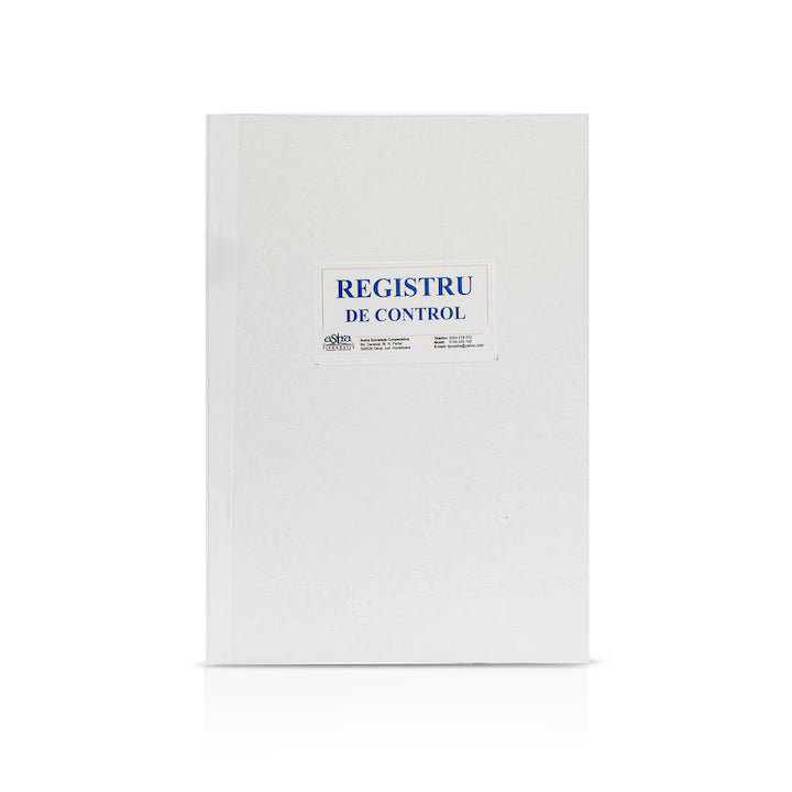 Registru de control la obiectiv