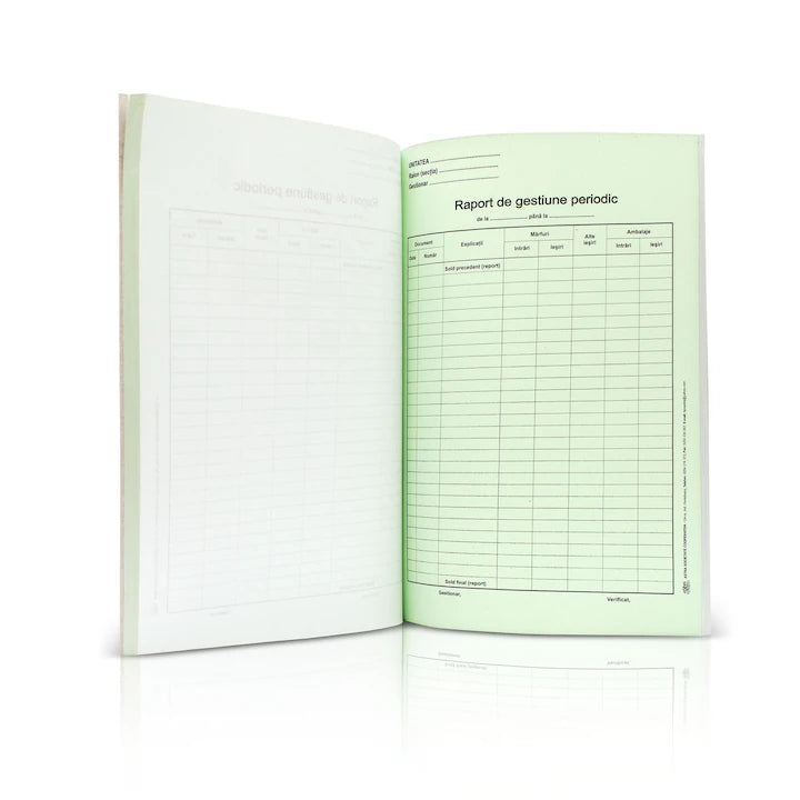 Registru de gestiune periodic autocopiativ