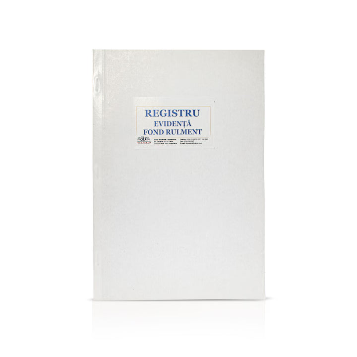 Registru fond rulment