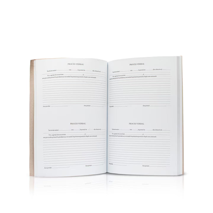 Registru predare primire serviciu