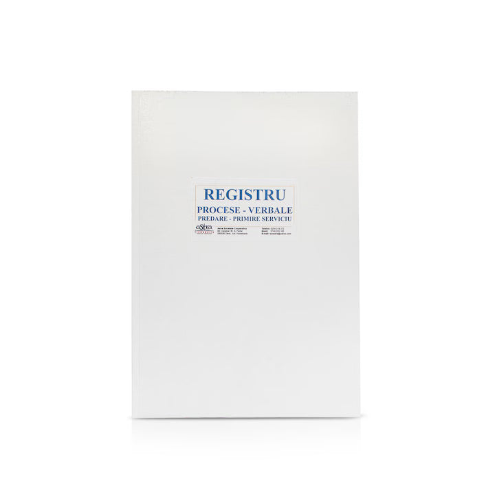 Registru predare primire serviciu